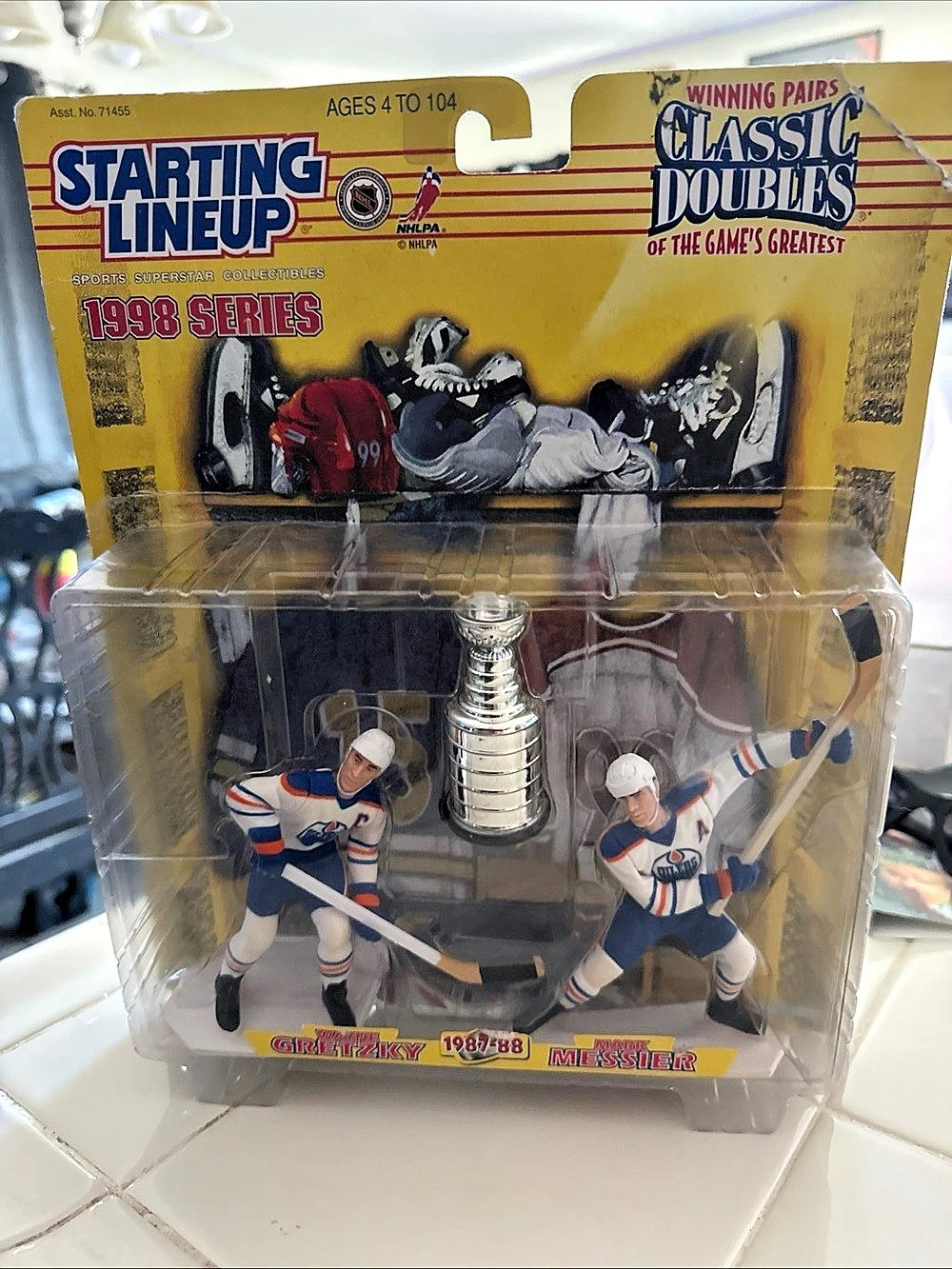 Starting Lineup 1998 Series Winning Pairs Classic Doubles Hockey Figures NWT